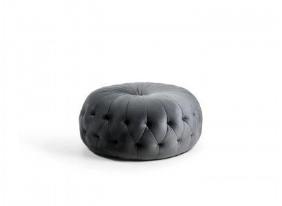 Design Polster Chesterfield Hocker Fußhocker Ottomane Sitz Wohnzimmer